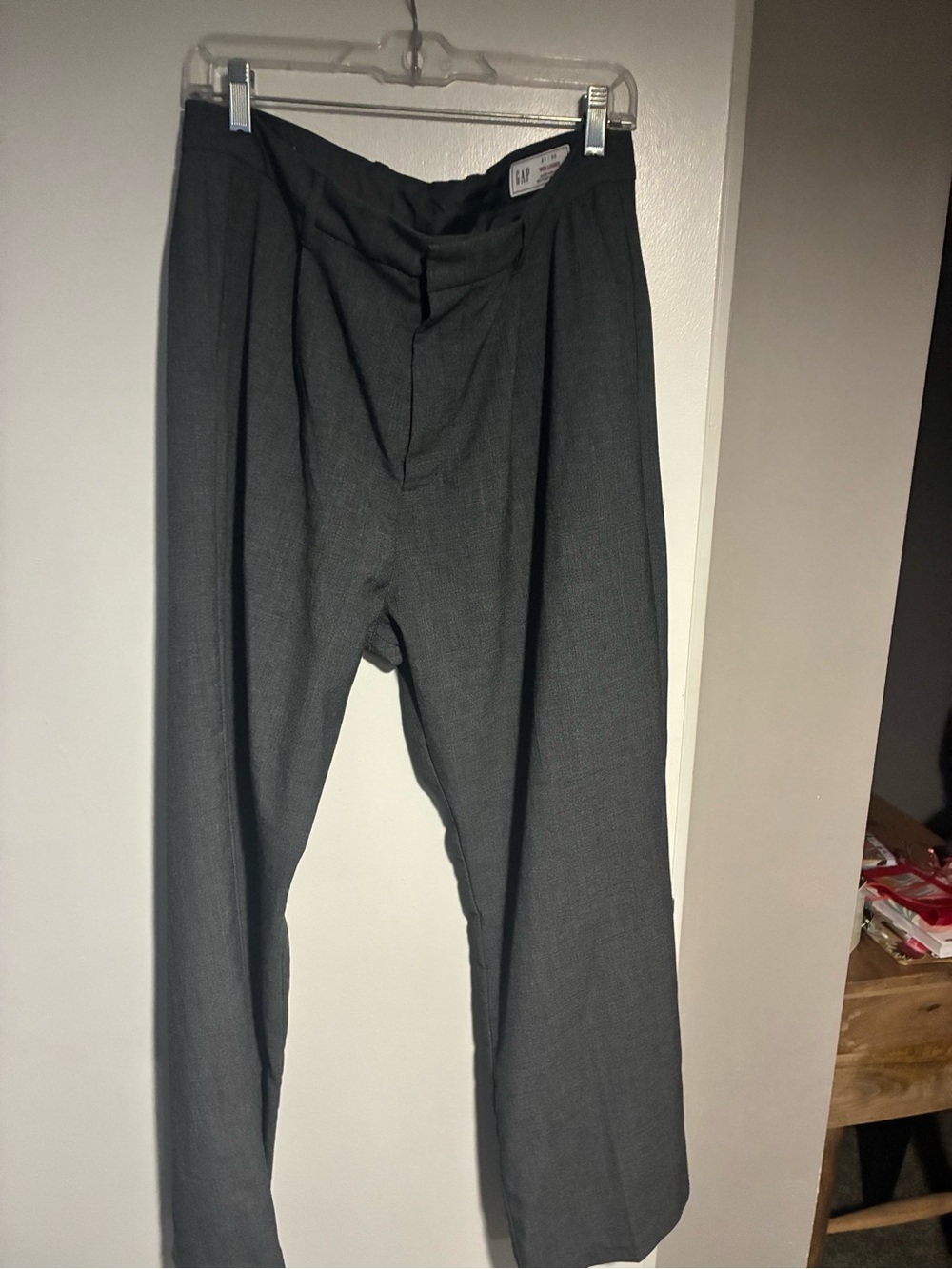 GAP woman’s Dark Gray Dress Pants - Pleated Front